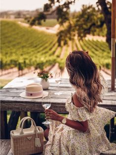 Winery Outfit Summer, Vineyard Outfit, Winter Weekend Getaway, Winter Vacation Outfits, Wine Tasting Outfit, Viva Luxury, Wineries Outfit, Event Dress, A Glass Of Wine