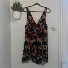 Sheer Viscose Overlay With Velvet Flower Detailing. Very Sexy - This One Can Be Worn As A Night Gown Or More Publicly With A Slip (Slip Not Included). Never Worn, Original Tags Attached, Excellent Condition! Velvet Flower, Velvet Flowers, Free People Dresses, Free People Dress, Night Gown, Free People, Velvet, Womens Dresses, Wardrobe