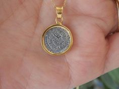 Sterling Silver Greek Phaistos Disk Necklace, Greek Coin necklace, Phaistos disc necklace, Ancient Greek coin, Greek jewelry, Coin charm, Gold coin necklace, Gold coin pendant, Bohemian jewelry, Disc pendant, Ancient Greek coin pendant, Greek Coin necklace, Layering necklace, Minimalist jewelry, Coin charm necklace, Vermeil charm, gift for her, Round charm, This beautiful greek ancient coin charm has two sides, featuring Phaistos disc. The Phaistos Disc (also spelled Phaistos Disk, Phaestos Disc Hammered Coin Necklace For Gift, Ancient Style Coin Necklace With Round Pendant, Ancient Style Round Pendant Coin Necklace, Byzantine Style Coin Pendant Jewelry, Byzantine Coin Pendant Jewelry, Ancient Style Coin Pendant Necklace For Gift, Byzantine Round Coin Pendant Jewelry, Byzantine Style Round Coin Pendant Jewelry, Byzantine Coin Necklace As A Gift