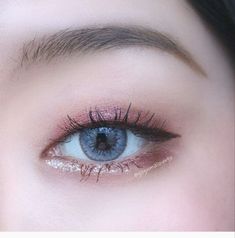 Natural Makeup For Blondes, Asian Eye Makeup, Kiss Makeup