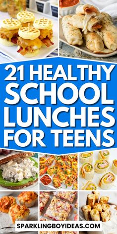 Healthy school lunches are essential for kids. Discover high school lunch ideas and easy healthy lunches with these nutritious lunchbox ideas. Explore healthy lunch recipes and balanced school lunches perfect for meal prep. Find quick healthy lunches, creative school lunches, and healthy lunch ideas for teens. Enjoy simple school lunches, healthy packed lunches, and fresh school lunches. Try healthy lunchbox snacks and back-to-school lunch ideas that are perfect for kids and teens. Healthy School Lunches For Teens, School Lunches For Teens, Lunches For Teens, Easy Healthy School Lunches, Simple School Lunches, Healthy Lunch Ideas For Teens, Lunches Under 300 Calories, High School Lunch Ideas, Healthy Lunch For Teens