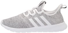 If you're looking for crisp, clean style and comfort, the adidas Women's Cloudfoam Pure Casual Sneakers are an excellent choice. Whether you're hanging with friends or running through your to-do list, you'll stay comfy. Lace closure Cloudfoam midsole Memory foam sock liner Style number- DB0695 Women's athletic sneakers from Finish Line Textile Upper, Synthetic Sole Wipe Clean Imported CUSHIONED KNIT SHOES DESIGNED FOR WOMEN. Explore your surroundings. These adidas running-inspired shoes feature Adidas Cloudfoam, Casual Running Shoes, Best Running Shoes, Sneakers Mode, Adidas Running, Womens Athletic Shoes, Cloud White, Adidas Gazelle Sneaker, Road Running