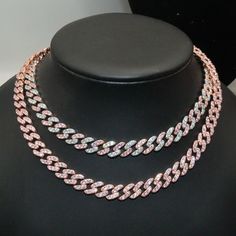 Iced Out Prong Pave Cubic Zircon Cuban Link Chain,Bling Pink Icy Necklace Miami Choker Chain Jewelry for Women,Personalized Gift for her 🏅it is a trendy baguette letter cubic zircon  font letter pendants.made of brass and cubic zircon  stones, White color stones 🏅Each Piece Comes With Chain 🏅Each Piece Packed with Gift Box 🏅100% Made to Order Handmade item Materials: AAAA Cubic Zirconia Stones, Brass Can be personalized Length of Chain: 16"/18"/20"/24" 🏅Birthday gift for her*Elegant gift fo Party Cuban Link Necklace With Adjustable Chain, Party Cuban Link Curb Chain Necklace, Party Necklaces With Cuban Link Chain, Crystal Cuban Link Necklace With Adjustable Chain, Chain Link Necklace With Bling For Gifts, Pink Chain Link Necklace For Gift, Pink Chain Link Necklace With Adjustable Chain, Rose Gold Cuban Link Chain Necklaces, Crystal Cuban Link Chain Necklace