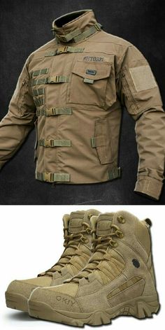 Echipament Tactic, Mens Winter Fashion Outfits, Tactical Wear, Combat Gear, Tactical Clothing, Mens Boots Fashion, Tactical Pants, Tactical Boots, Jackets Men Fashion