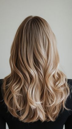 23 Winter Highlights for Blondes: Gorgeous Color Ideas to Warm Up Your Look | LooksNiceOnMe Blonde Ideas, Balayage Blond, Summer Hair, Thick Hair