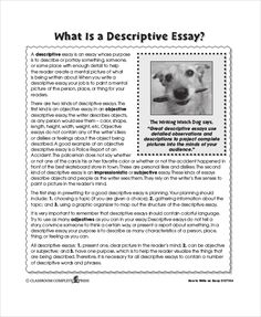 the descriptive writing process is used to help students learn how to write an informative text