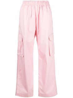 light pink organic cotton elasticated waistband straight leg two side inset pockets two side cargo pockets two rear jetted pockets Bohemian Wedding Guest, Yoko London, City Dress, Pants Straight, Cargo Trousers, Summer Beach Wear, Size Clothing, Lady Dior, Straight Leg Pants