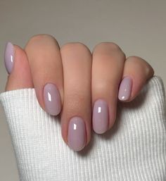 Elegant Hands, Bohemian Nails, Nails Care, Nail Acrylic, Lilac Nails, Milky Nails