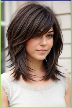 Shoulder Hairstyles, Hairstyles For Thick Hair, Shoulder Hair, روتين العناية بالبشرة, Haircut And Color, Penteado Cabelo Curto