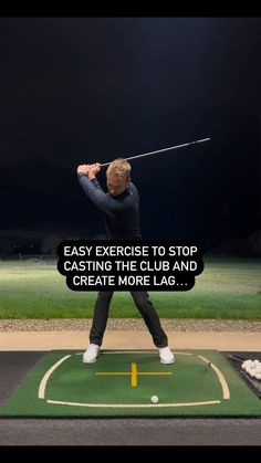 Here’s a really easy exercise to give you a better feeling for starting your downswing… 👇🏼 The key to remember here is that this is an… | Instagram Golfer Elbow Exercises, Golf Exercises Strength, Golf Flexibility Training, Strength Training For Golfers, Golf Chipping Drills, Golf Downswing, Easy Exercise