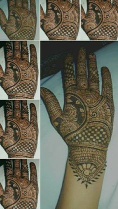 henna designs for hands and feet