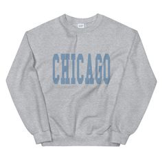 Chicago Sweatshirt, Chicago Crewneck, Chicago Shirts for Women, Chicago Shirt, Chicago Gifts, Chicago Souvenir * Super soft sweatshirt made of 50% cotton 50% polyester. * Design is high-quality screen printed. * Classic fit - Size up if you want a looser fit. * Unisex sizing - See pictures for size guide. Wash inside out using mild detergent. Let hang dry. If you have any questions, feel free to message me! Shop Homepage: https://www.etsy.com/shop/peachleafstore/ *Disclaimer: Since the products Chicago Souvenirs, Chicago Sweatshirt, Florida Sweatshirt, State Crewneck, Chicago Gifts, Peach Shirt, Trendy Girl, Womens Hoodies