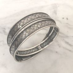 Beautiful Bracelet, Craftsmanship Is Impeccable. Original Price $995. Woven/Basket Weave Classic Design, But Solid Piece. Woven Basket, Jewelry Sterling Silver, Basket Weave, Sterling Silver Bracelet, Beautiful Bracelet, Basket Weaving, Womens Jewelry Bracelets, Sterling Silver Bracelets, Bottega Veneta