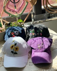 Hand embroidered baseball cap. This embroidered baseball cap is perfect for everyday wear and makes an adorable keepsake than can be treasured forever. DETAILS: 🌟 All embroidery is done by hand in 100% high quality cotton thread.  🌟 Custom design 🌟 High quality 100% cotton cap 🌟 The cap is %100 cotton and one-size-fits-all.  If you have other custom requirements, please contact me through Etsy. Worldwide delivery from VietNam. Be Natural ❤️ --------- 🌿 HandsViet - Made with love by Cherry       Linens and embroidered #floralembroideredcap #customembroideryhat #baseballcap #embroiderwomancap Summer Snapback Hats With Custom Embroidery, Summer Snapback Baseball Cap With Custom Embroidery, Cute Embroidered Adjustable Baseball Cap, Casual Summer Hats With Custom Embroidery, Customizable Casual Summer Baseball Cap, Casual Customizable Baseball Cap For Summer, Casual Snapback Baseball Cap For Gift, Casual Summer Baseball Cap Customizable, Casual Snapback Hat Gift