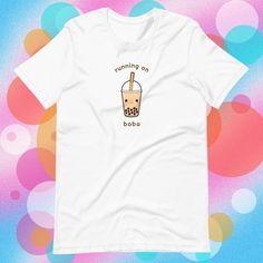 Whether you're grabbing a boba on the go or chilling with friends, this soft and comfortable t-shirt is a must-have for anyone who runs on tapioca pearls and sweet tea. Details: * Unisex * 100% combed and ring-spun cotton (Heather colors contain polyester) * Fabric weight: 4.2 oz./yd.² (142 g/m²) * Pre-shrunk fabric * Side-seamed construction * Shoulder-to-shoulder taping Care Instructions: * Machine wash cold (30o / 86F) or hand wash Size Guide (inches): * XS / Width: 16.5" / Length: 27" * S / Width: 18" / Length: 28" * M / Width: 20" / Length: 29" * L / Width: 22" / Length: 30" * XL / Width: 24" / Length: 31" * 2XL / Width: 26" / Length: 32" * 3XL / Width: 28" / Length: 33" Size Guide (cm): * XS / Width: 42cm / Length: 69cm * S / Width: 46cm / Length: 71cm * M / Width: 51cm / Length: 74c Tea Shirt, Tea Lovers Gift, Boba Tea, Bubble Tea, Blue Ocean, Polyester Fabric, Fabric Weights, Gender Neutral, Tea