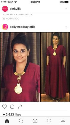 Vidya Balan Outfits, Double Layered Kurti Designs, Plus Size Fashion For Women Indian, Catwalk Design, Desi Dress, Vidya Balan, Lit Outfits, Pakistani Fashion Casual, Indian Party Wear