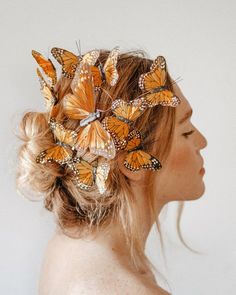 Fairy Updo, Ethereal Fairy, Mermaid Crown, Fairy Hair, Comb Set, Butterfly Fairy, Butterfly Hair Clip, Updo Hairstyles