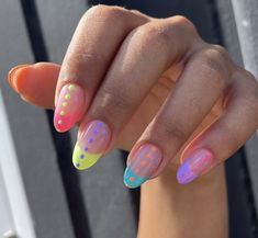 Rave Nails, French Tip Acrylic Nails, Simple Acrylic Nails, Classy Acrylic Nails, Bright Nails, Nails Only