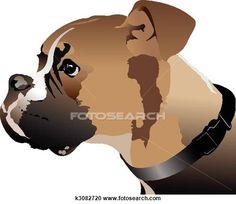 an image of a dog's head in brown and black tones on white background