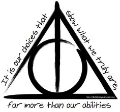 the deathly symbol for harry potter