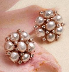 Diamond Bali, Pearl Diamond Earrings, Fashion Jewelry Necklaces Gold, Silver Jewellry, Antique Gold Earrings, Ear Drop, Diamond Tops, Pear Earrings, New Gold Jewellery Designs