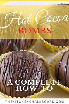 Learn how to make hot cocoa bombs. This complete guide will show you how to make these impressive DIY food gifts.