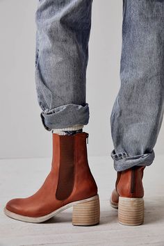 Essential Chelsea Boots | Free People Chelsea Boot, Vintage Aesthetic, Stacked Heel, Bosnia And Herzegovina, Chelsea Boots, Whiskey, Chelsea, Free People