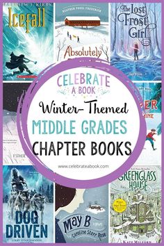 winter themed middle grade books with text overlay