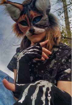 Black Cat Mask Ideas Therian, Camping With Cats, I'm Not Like Other Girls, Wolf Mask