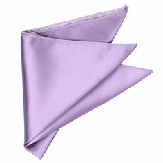 Spring is the perfect time to dress up your look, and this lavender pocket square will help you do just that! The light, pastel hue is designed to go with our lavender neckties and bow ties (we have several styles available). But hey, don't stop there! It plays nice with floral and patterned ties too, giving you endless mix-and-match options. The only tough decision is deciding which fold to try out first. This one-sided pocket square measures 12-inches by 12-inches, so it's large enough for mos Elegant Solid Color Handkerchiefs For Gifts, Elegant Summer Handkerchiefs As Gifts, Elegant Formal Summer Handkerchiefs, Summer Pocket Square For Suit And Tie As Gift, Summer Gift Pocket Square Suit Accessories, Summer Gift Pocket Square For Suit And Tie, Pocket Squares, Pastel Hues, Bow Ties