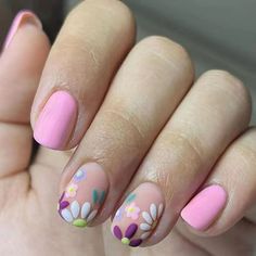 Manicure Gel, Nails Press, Manicure Tips, Flower Nail Designs, Fake Nails With Glue, Nails For Women, Press Ons, Oval Nails, Art Nails