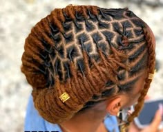 Womens Dreads Styles, Women Dreads Black Hairstyles, Medium Length Dreadlock Styles For Women, Small Loc Styles, Barrel Twist Styles Locs Women, Short Dreadlock Hairstyles For Girls, Loc Crown Style, Styles For Short Locs For Women, Elegant Loc Styles Black Women