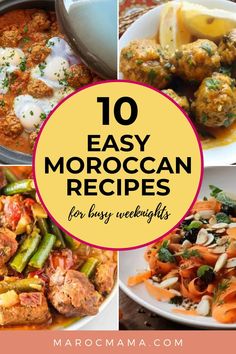 the top ten easy moroccan recipes for busy weeknights