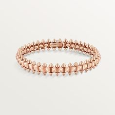 Clash de Cartier bracelet, flexible Medium Model Bracelet Cartier, Cartier Gold, Cartier Earrings, Cartier Necklace, Cartier Bracelet, Bracelets Design, Luxury Bracelet, Cartier Jewelry, Rose Gold Bracelet