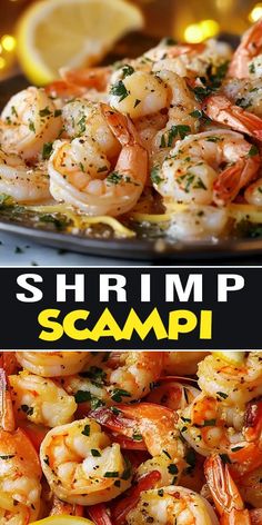 Create restaurant-quality shrimp scampi in just 20 minutes! 🍤✨ This buttery, garlicky dish is perfect for a quick weeknight dinner or a romantic date night. Serve it with pasta or crusty bread! 🍝🧄 #ShrimpScampi #SeafoodRecipes #QuickMeals #DinnerIdeas