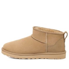 UGG Classic Ultra Mini Boot 'Mustard Seed' 1137391-MDSD Ultra Mini Ugg, Boot Sneakers, Ugg Ultra Mini, Dr Shoes, Ugg Classic Ultra Mini, Ugg Mini, Kids Uggs, Mens Uggs, Ugg Classic