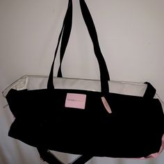 New! Victoria’s Secret Duffle Bag With 2 Straps And Zipper Closure. Big Travel Bag, Victoria Secret Duffle Bag, Canvas Duffel Bag, Victorias Secret Set, Canvas Beach Bag, Victoria Secret Tote Bags, Victoria Secret Bags, Beach Tote Bags, Bras And Panties