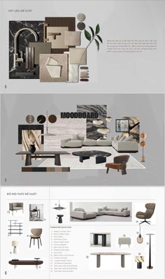 the interior design process in photoshopped