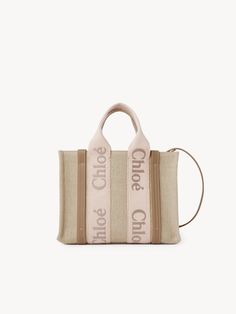 Chloé Small Woody Tote Bag | Chloé US Chloe Woody Tote, Designer Wishlist, Chloe Designer, Journal Photos, Style Vision Board, Chloe Logo, Inside My Bag, Chloe Bags, Birthday Wish List