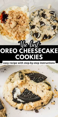 the best oreo cheesecake cookies recipe with step - by - step instructions