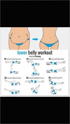 a poster showing how to do the lower body workout