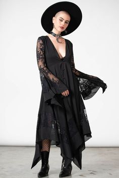 Misty Night, Black Label Society, Gas Monkey Garage, 2010 Fashion, Sukienki Plus Size, 70s Maxi Dress, West Coast Choppers, Patch Dress, Hanky Hem