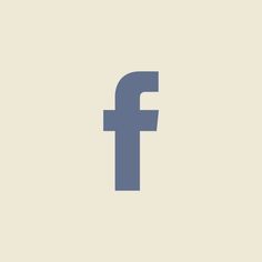 the facebook logo is shown in blue on a beige background, with an arrow pointing to it