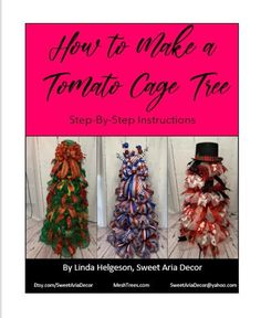 how to make a tortoise cage tree step - by - step instructions