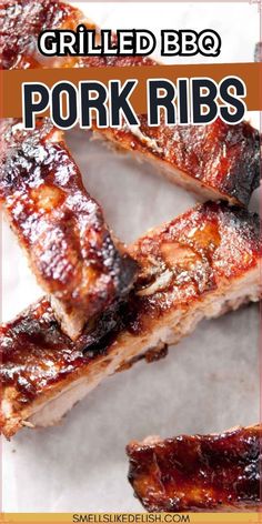 Fire up the grill for a taste of summer with these incredibly  flavorful Grilled BBQ Pork Ribs! This recipe transforms humble pork ribs  into a finger-licking good main course perfect for backyard barbecues,  potlucks, or a casual summer dinner.  The ribs are seasoned with a smoky  spice rub, grilled to tender perfection, and then generously basted with  your favorite BBQ sauce, creating a delightful harmony of smoky, sweet,  and savory flavors. Casual Summer Dinner, Frozen Casserole Recipes, Pork Ribs Grilled, Easy Picnic Food, Bbq Pork Ribs, Smoked Food, Juicy Pork Chops, Southern Recipes Soul Food, Barbecue Pork