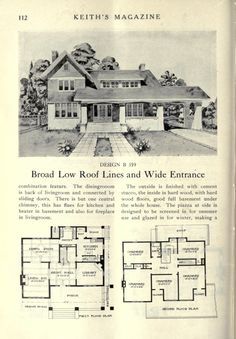 an old house is featured in the catalog