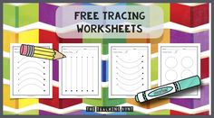 the free printable worksheet for teaching with pencils