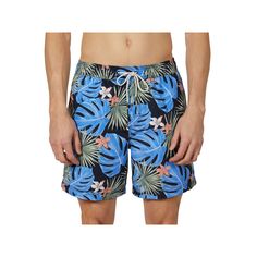 Enjoy a comfortable, stylish fit with these Men's Dockers swim trunks. Click on this MEN'S GUIDE to find the perfect fit and more! Enjoy a comfortable, stylish fit with these Men's Dockers swim trunks. Click on this MEN'S GUIDE to find the perfect fit and more! FEATURES Faux-fly UPF 50+ sun protection 2 side pockets, 1 back pocket Mesh basket liningFIT & SIZING 7-in. inseam length Elastic waistband with drawstring closure Regular fitFABRIC & CARE Polyester, elastane Machine wash Imported Color: Blue Tropical Swim Trunks For Pool, Tropical Style Swim Trunks For Swimming, Tropical Style Short Swim Trunks For Swimming, Blue Swim Trunks For Surfing Vacation, Blue Swim Trunks For Surfing, Tropical Blue Swim Trunks For Beach Season, Blue Tropical Short Swimwear, Blue Swim Trunks With Built-in Shorts For Vacation, Tropical Style Blue Swim Trunks With Built-in Shorts