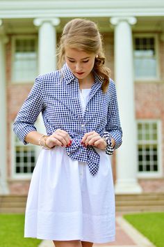 Southern Prep Outfits, Prep Outfits, Southern Dresses, Preppy Mode, Adrette Outfits, Prep Style