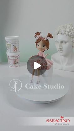 Sitting Doll, Polymer Clay Kawaii, Fondant Cake Toppers, Everything Is Possible